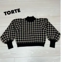 TORTE チェック柄ハイネックニットのサムネイル
