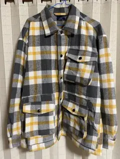 URBAN RESEARCH チェック柄　フランネルジャケット メンズ　M