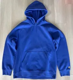 【美品】カーハートWIP HOODED CHASE SWEAT ブルー XL！