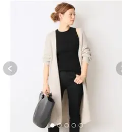 Deuxime Classe Lily Linen ロングカーディガン