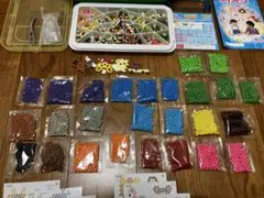 アクアビーズセット　収納とピンセット付き