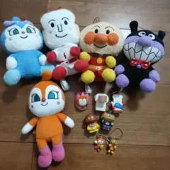 アンパンマン ぬいぐるみ 5体 おまけ付き