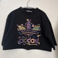 【adidas】クロップドTシャツ