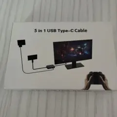 5in1 Switch ドック代用 Type-C 変換ケーブル HDMIのサムネイル
