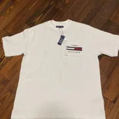 TOMMY HILFIGER ワッフル ポケット Tシャツ ホワイトのサムネイル