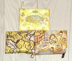 新品　ポムポムプリン　サンリオ　大容量エコバッグ　3個