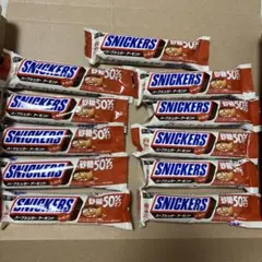 【rm様専用】スニッカーズ ハーフシュガー アーモンド&ピーナッツ×11本