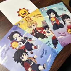 鬼滅の刃 クリアファイル 4枚セット