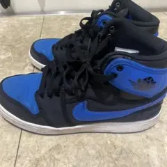 Nike ブラック/ブルー ハイカットスニーカー