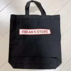 FREAK'S STORE フリークスストア ビッグ トートバッグ バッグ 黒のサムネイル