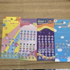 たまごっち　プチプチシール　おすそわけ　4枚セット
