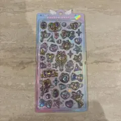 ボンボンドロップシール　クーリア　マジカル　レインボー パープル