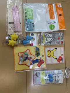 スーパーマリオ・ピカチュウ ワッペンセット