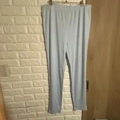 【XLサイズ】スウェットパンツ 水色 ルームウェア ゆったり 汚れあり
