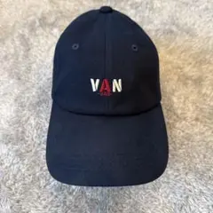 ネイビー刺繍ロゴキャップ VANのサムネイル