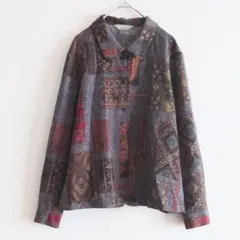 総柄シャツ シャツ