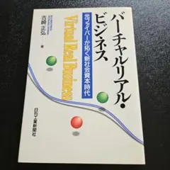 バーチャルリアル・ビジネス : 光ファイバーが拓く新社会資本時代