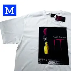 ペニーワイズ Tシャツ ホラームービー M 白 赤い風船 イット 映画のサムネイル
