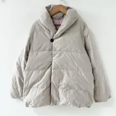 パラスパレス　ショールカラーダウンジャケット　　極美品 ピンママ様専用】パラスパレス ショールカラー ダウンジャケット
