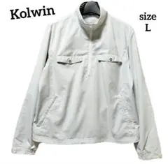 Kolwin コルウィン レディース ハーフジップ ナイロンジャケット L