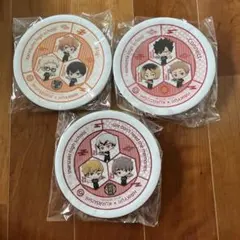 ‧˚₊*̥新品・未使用‧˚₊*̥くら寿司　ハイキューコラボ‼︎寿司皿3枚セット