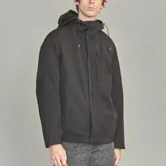 BEAUTY&YOUTH クリアツイル3WAYフードブルゾン サイズS ブラック