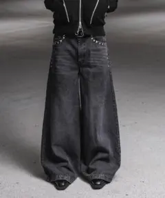 Jent Louis Layer Denim Pants Black M - メルカリ