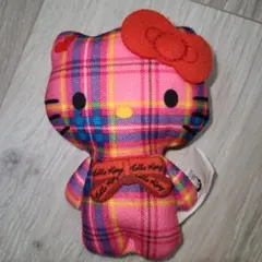 ハッピーセット　キティちゃん　タータンチェック