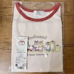 mofusand×サンリオキャラクターズ タンクトップ 行進 ナチュラル M