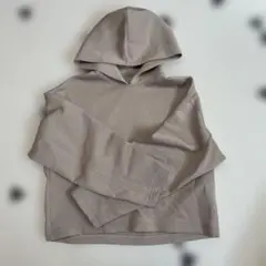 UNIQLOドライソフトスウェットプルパーカ（長袖）Mベージュ