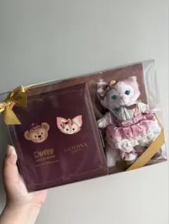 ⭐︎希少⭐︎香港ディズニー数量限定品 リーナベル ぬいぐるみ×GODIVA