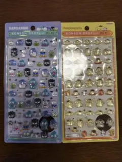【正規品】 ボンボンドロップシールミニ ポムポムプリン はぴだんぶい 2点セット