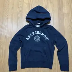 Abercrombie & Fitch ネイビー パーカー S