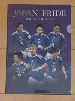 サッカー日本代表 クリアファイル JAPAN PRIDE アパホテル coast