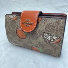 CA539✨デニム✨COACH✨コーチ✨長財布✨ラウンドファスナー