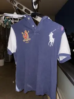Ralph Lauren ポロシャツ ネイビー/ホワイト
