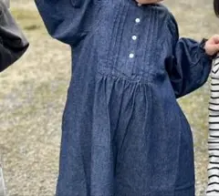 apres les cours ワンピース ブルー/130cm