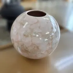 マーブル模様の陶器花瓶