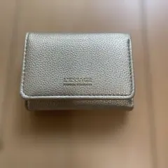 レスポートサック ゴールド 三つ折り財布