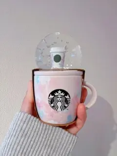 スターバックス　スノーグローブ&マグ　桜　sakura　スノードーム　スタバ