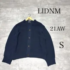 良品 21AW LIDNM LOOP YARN WIDE CARDIGANのサムネイル