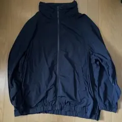 黒 ナイロンジャケット フルジップ　オールドユニクロ