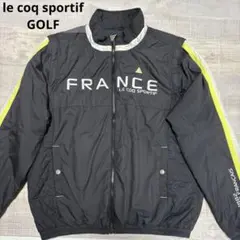 ルコックスポルティフゴルフ★撥水★袖着脱可能★ジップジャケット【メンズサイズL】