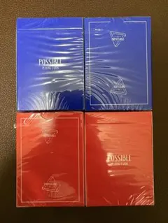 ポッシブルデック 赤青15セット未使用 2026年最新】ポッシブルデックの人気アイテム - メルカリ