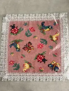 近沢レース×フェイラー　コラボ　ハイジレース付ハンカチ　新品