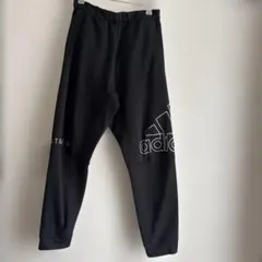 adidas ストレッチジャージパンツ ブラック 160