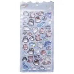【新品】水族館柄 海獣 水族館限定 ボンボンドロップシール シール 正規品