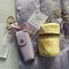 ラプンツェル エコバッグ　リップケース　チャーム　ランタン　ディズニー
