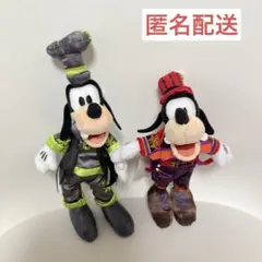 ディズニー　ハロウィン　フレンジー　グーフィー　ぬいぐるみバッジ