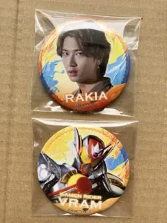 仮面ライダーガヴ　ギルティパルフェ　缶バッジ　ラキア　ヴラムのサムネイル